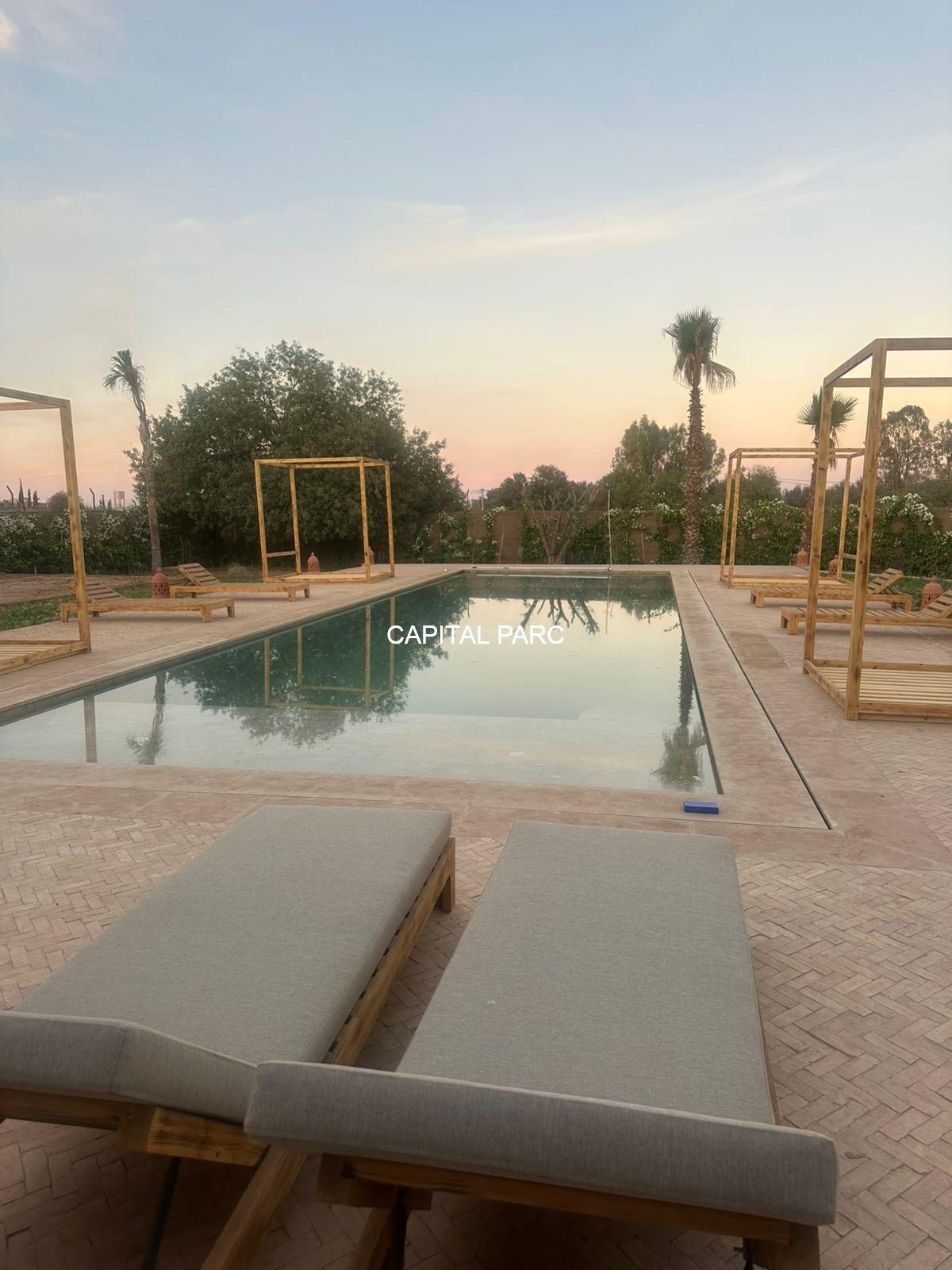 Villa moderne 250 m² à vendre, 5,5 ha, Route Ourika Marrakech — miniature 9