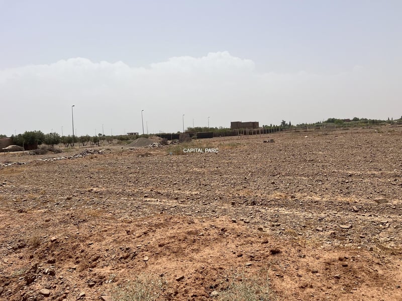 Terrain constructible 2500 m² à vendre, Route Ourika, Marrakech — Terrain, Ourika