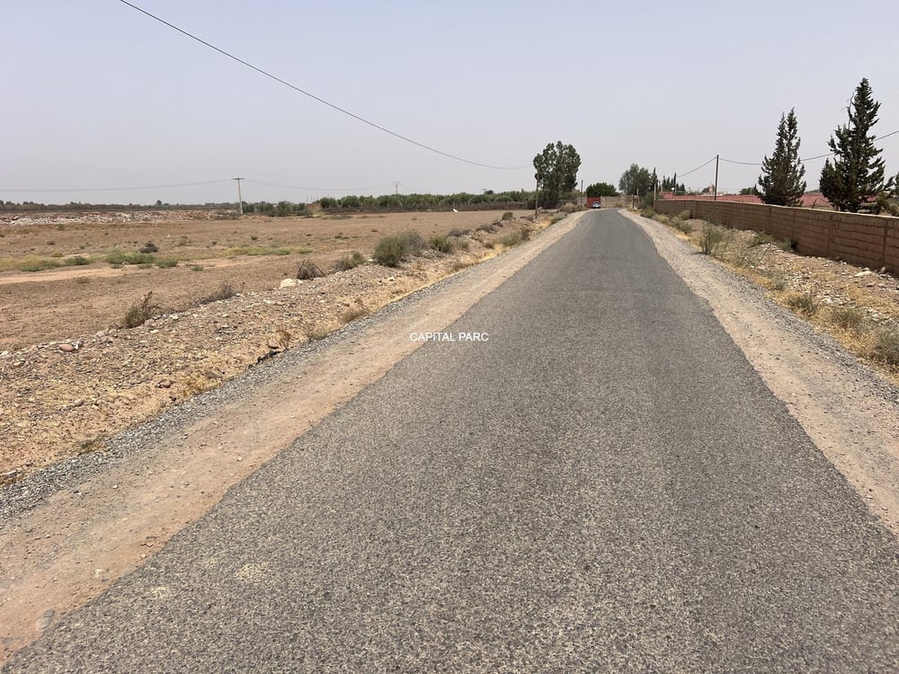 Terrain constructible 2500 m² à vendre, Route Ourika, Marrakech — photo 4