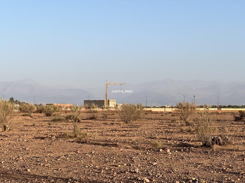 Terrain SD1 4, 5 ha à vendre, route Ourika Marrakech — Terrain, Ourika
