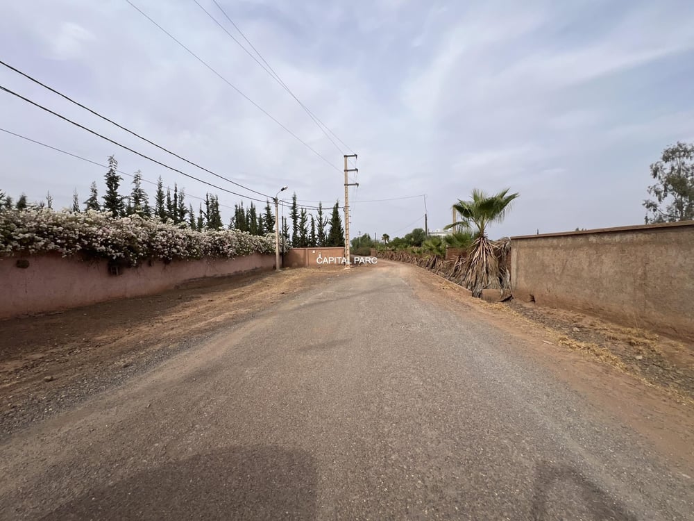 Terrain constructible 2,4 ha à vendre, Route de l'Ourika, Marrakech — photo 8