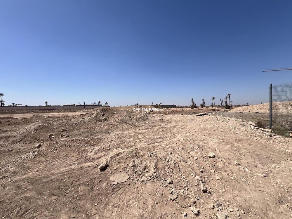 Terrain immeuble 6500 m² à vendre Palmeraie, Marrakech — photo 3