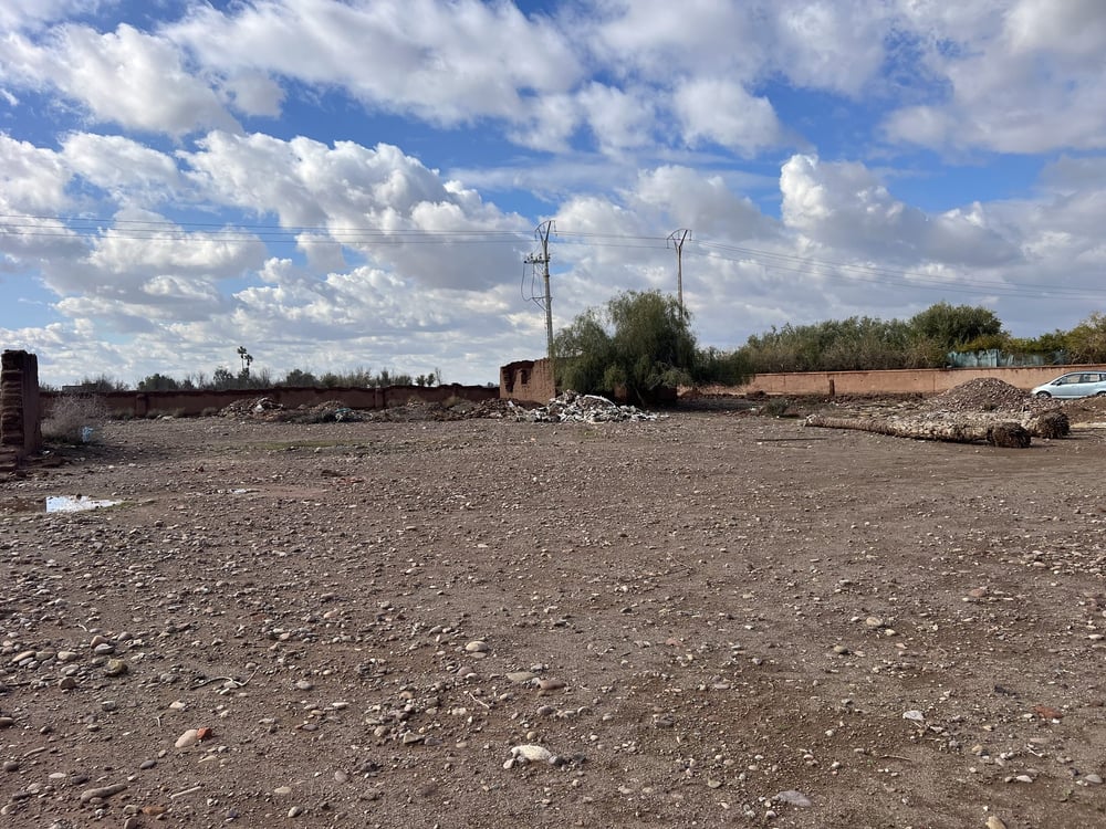 Terrain 1,4 ha à vendre Tasoultante, route de Tahanaoute Marrakech — photo 5