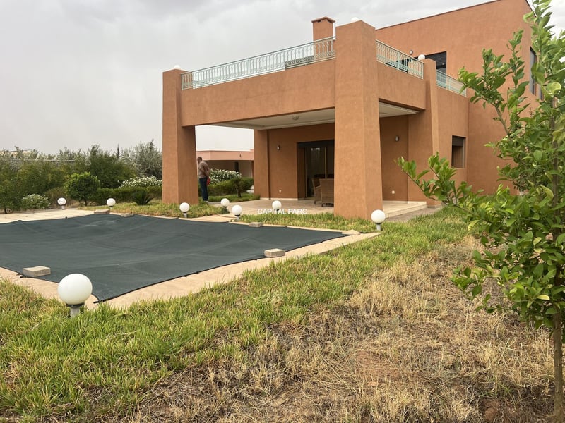 Villa 300 m² avec piscine 1 ha, à vendre Route Ourika Marrakech — Villa, Ourika