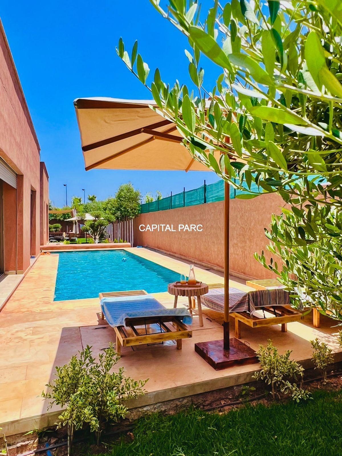 Villa 230 m² avec piscine à louer, Route Ouarzazate Marrakech — Villa, Marrakech