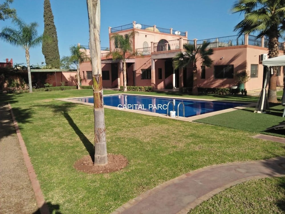 Villa meublée 1400 m² à louer, campagne Marrakech — photo 2