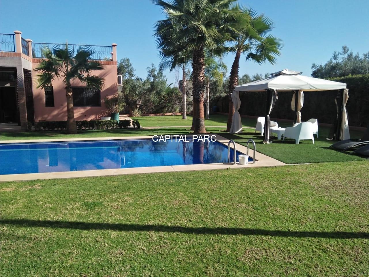 Villa meublée 1400 m² à louer, campagne Marrakech — miniature 8