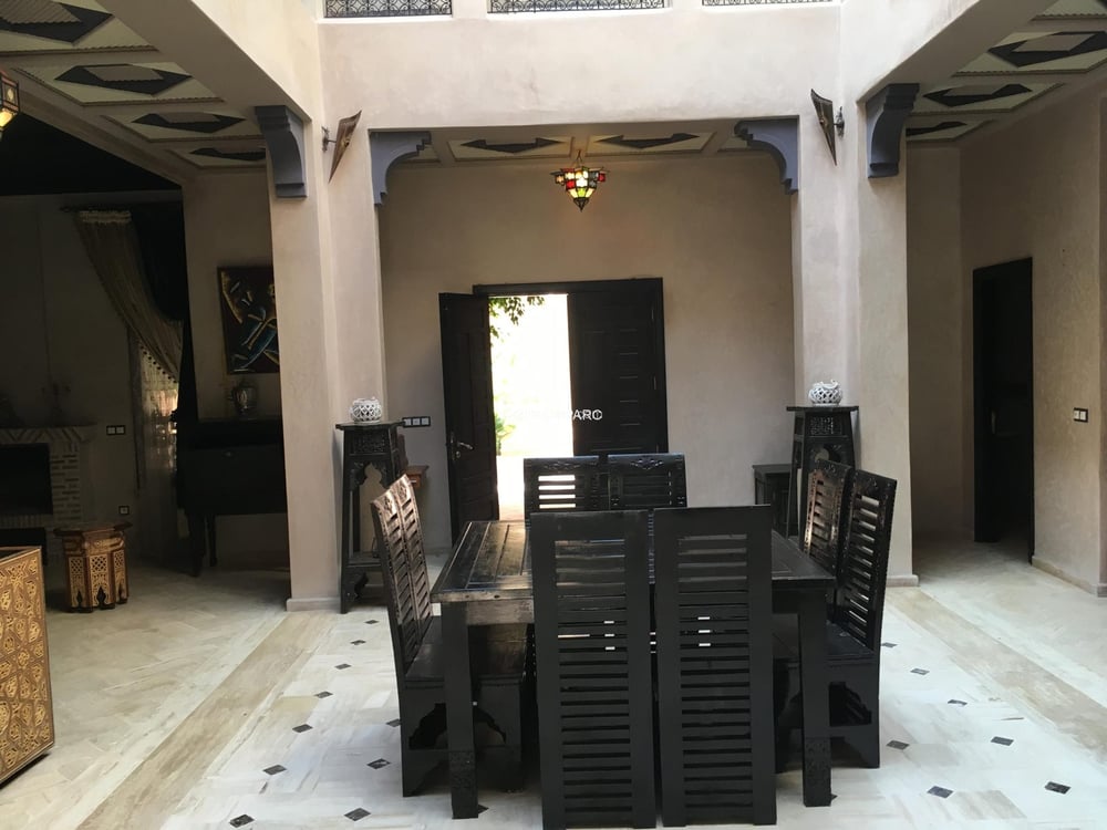 Villa Riad 400 m² à louer avec piscine, Marrakech — photo 7