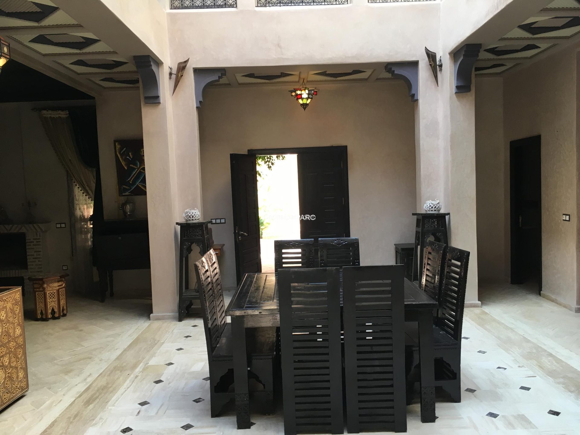 Villa Riad 400 m² à louer avec piscine, Marrakech — miniature 7