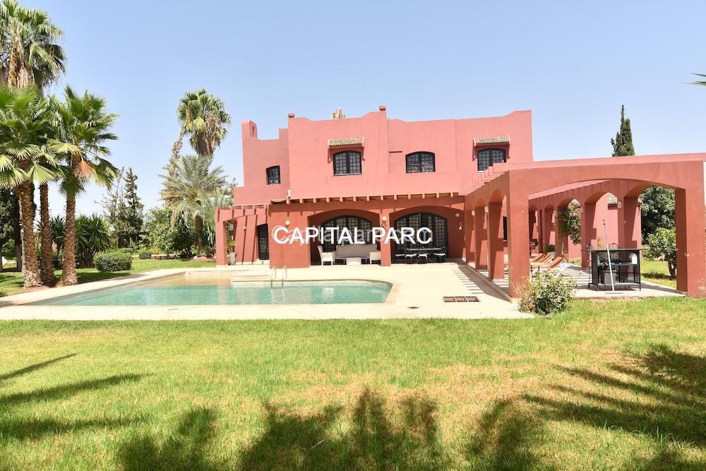 Villa meublée 400 m² à louer, Ourika, Marrakech — Villa meublée, Ourika