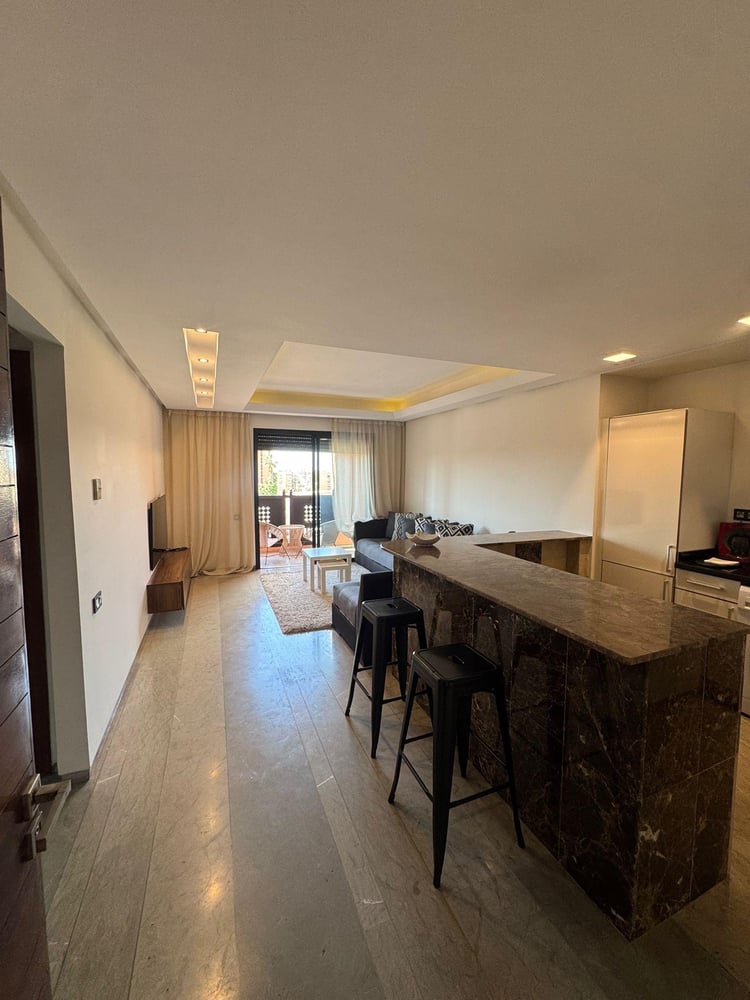 Vente / Achat : Appartement meublé, une chambre , 60 m , gueliz , Marrakech.  — photo 5