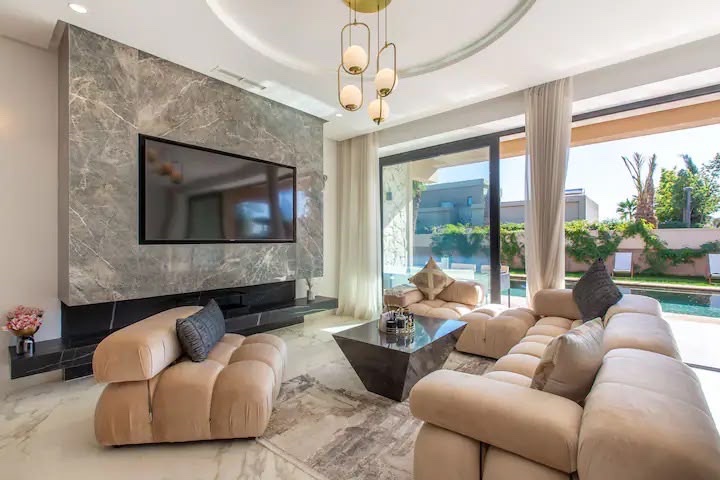 Vente : superbe villa moderne , route ourika , Marrakech  — miniature 20