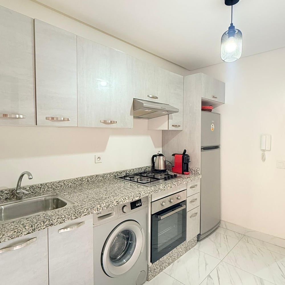 Location saisonnière : Joli petit appartement soigneusement meublé, 1 ch , Marrakech , jnan awrad  — photo 16