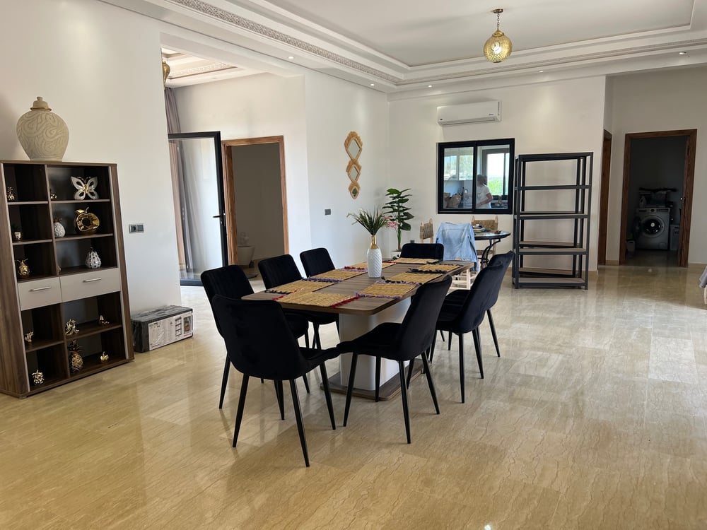 Location saisonnière : Villa moderne parc de 2ha , 4 suites , borrous , route de la foret , Marrakech  — photo 3