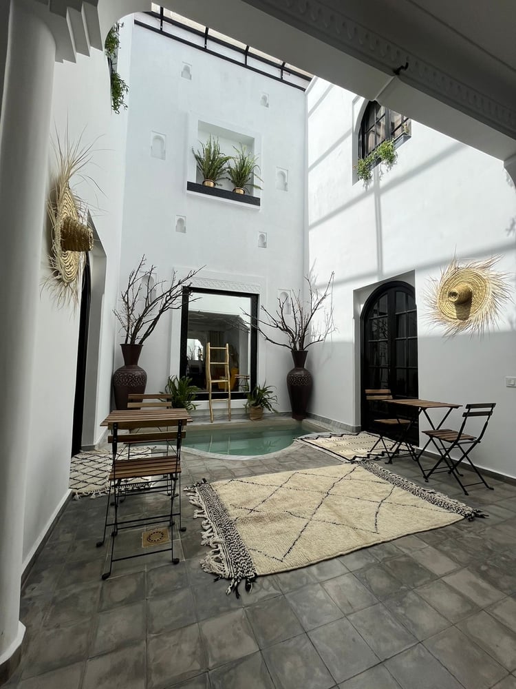 Riad maison d'hôtes 6 suites à vendre, Médina, Marrakech — photo 2