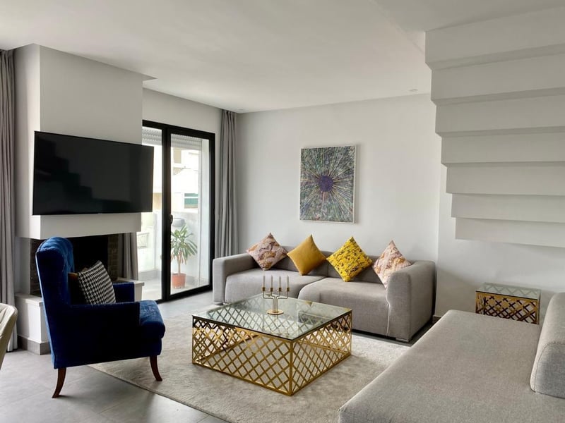 شقة دوبليكس للكرا، طابق أخير، غاسين، كازا — Appartement meublé, Casablanca