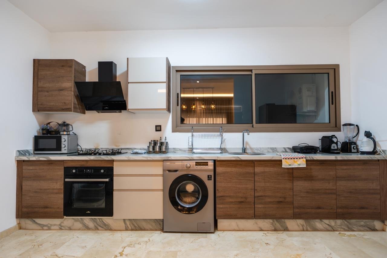 Location longue durée : Grand duplex (  03 chambres ) quartier Victor hugo , camp el ghoul , Marrakech  — miniature 7