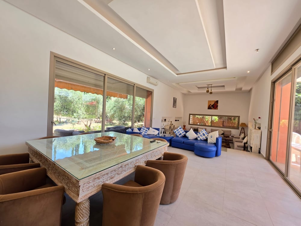 Location longue durée : Magnifique villa de campagne , Marrakech , route de fes  — photo 12