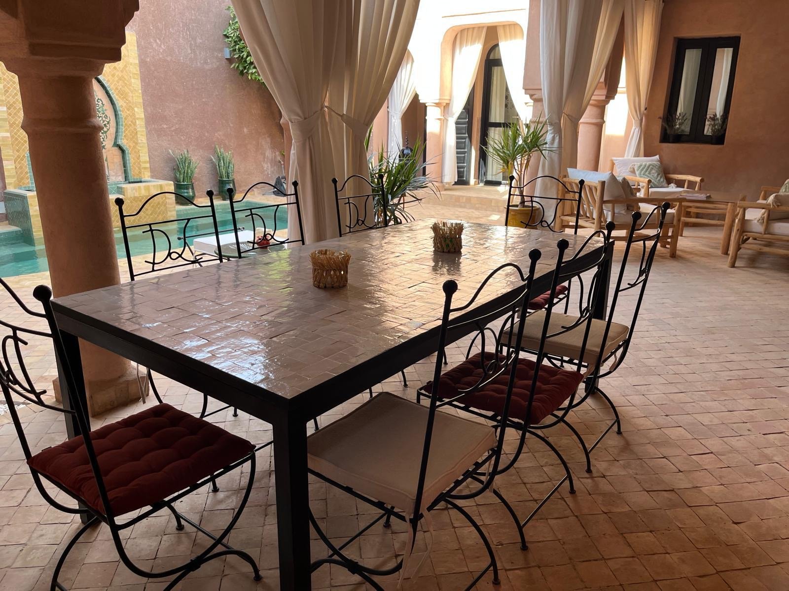 Villa Riad 3 ch. à vendre, Circuit Palmeraie, Marrakech — Villa, Marrakech