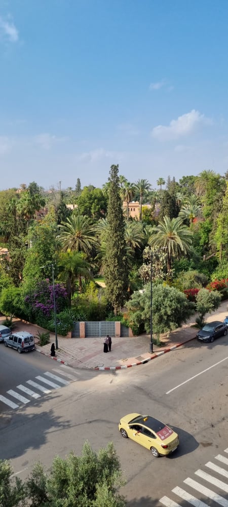Location longue durée : Grand appartement ( vide ) , 5eme étage, quartier hivernage , Marrakech  — photo 24