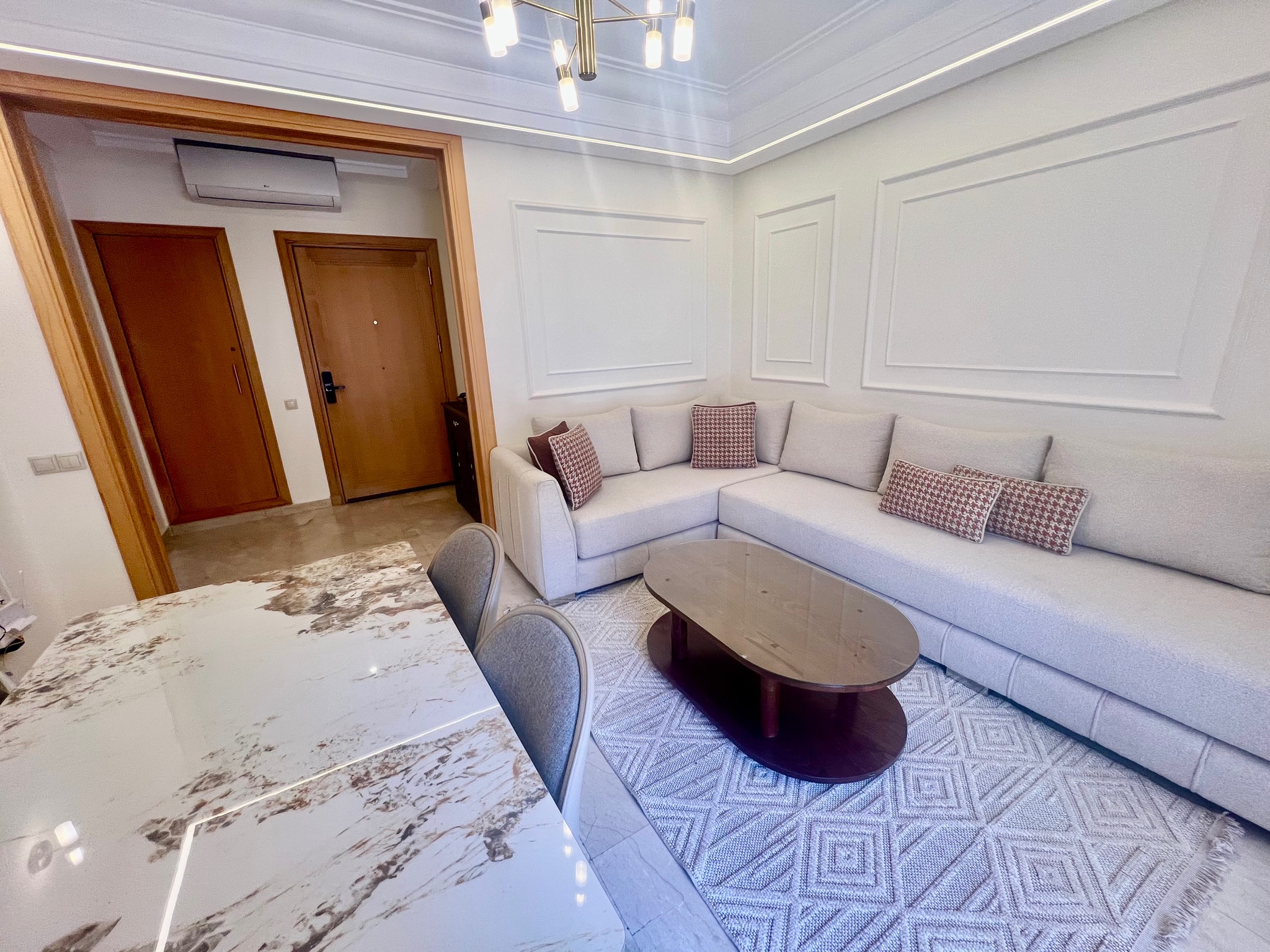 Location longue durée : Appartement meublé, 104 m , Semlalia, Marrakech  — miniature 5