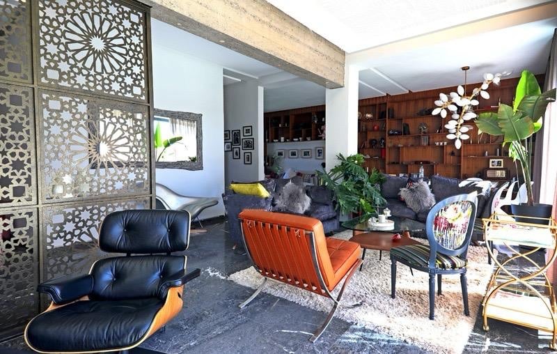 Location longue durée : villa meublée , 550 m , amelkis , Marrakech , route de Ouarzazte.  — miniature 19