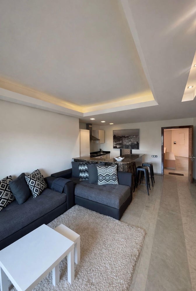 Vente / Achat : Appartement meublé, une chambre , 60 m , gueliz , Marrakech.  — photo 2