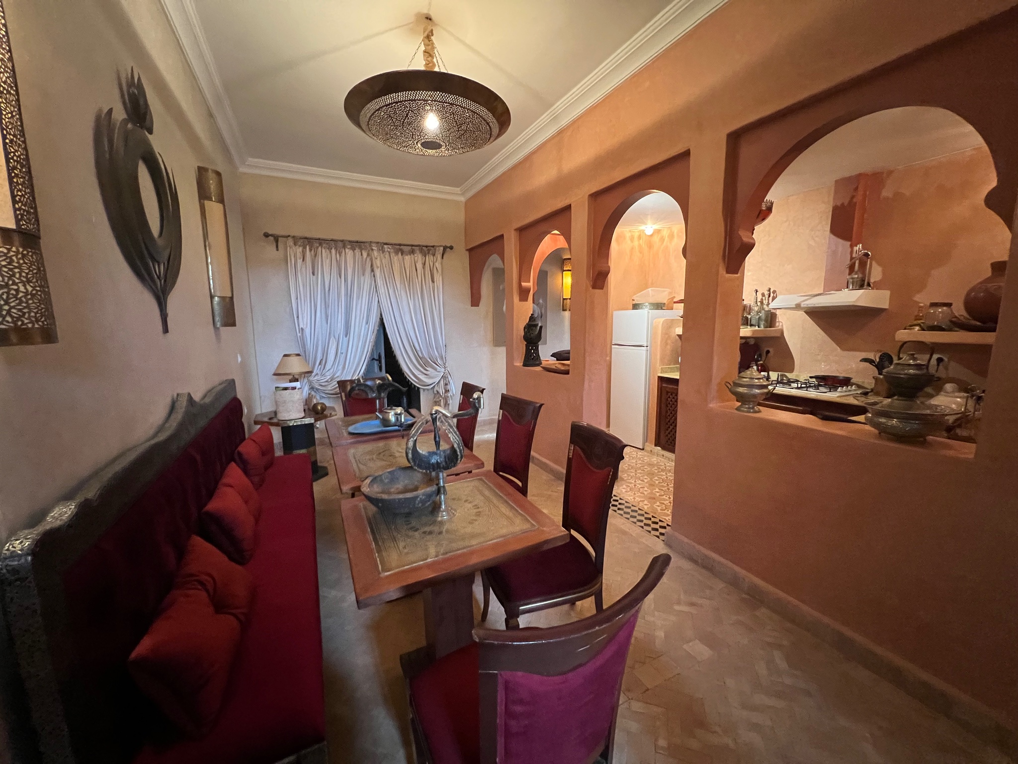 Villa traditionnelle à louer, Route de l'Ourika, Marrakech — miniature 8