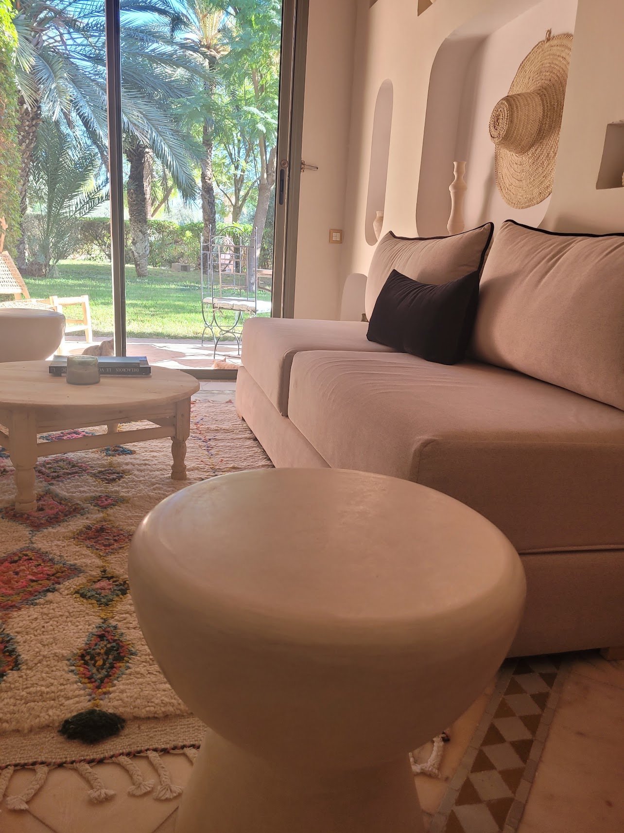 Location vacances : appartement rez-de-chaussée bien meublé, Palmeraie Village, Marrakech — miniature 9