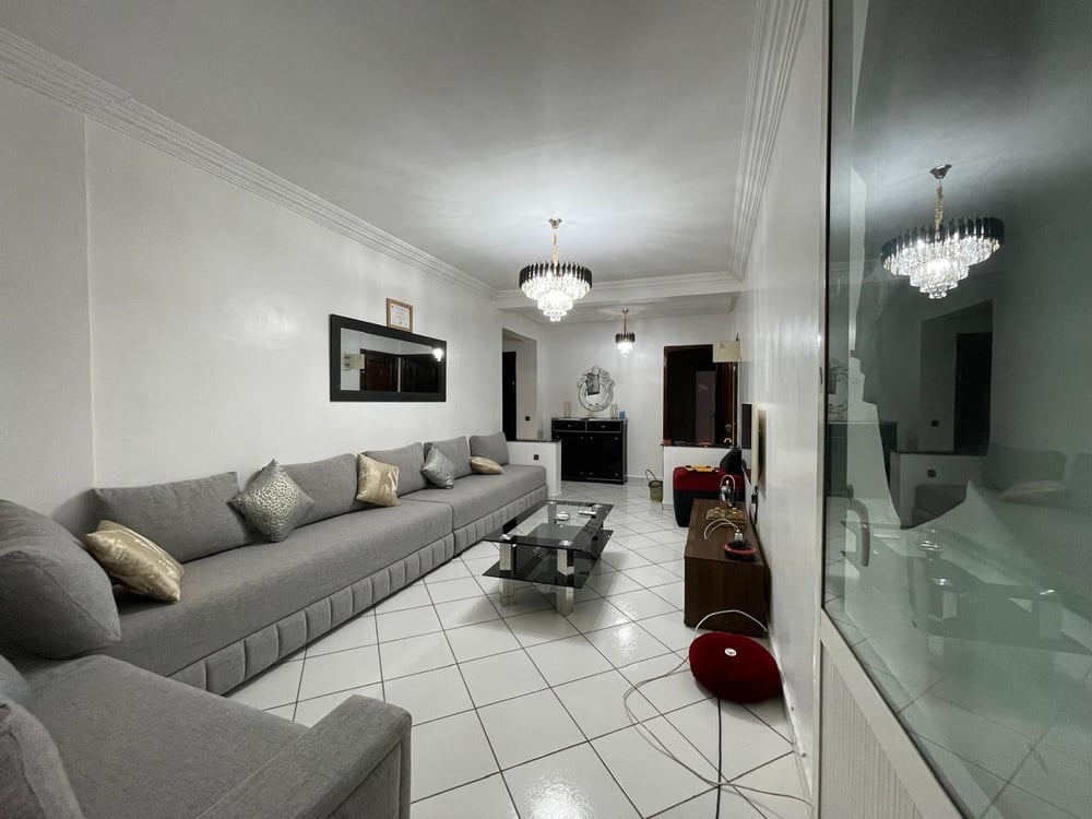 Location longue : joli appartement soigneusement meublé, 2 chambres , Marrakech boulevard Allal fessi  — photo 2