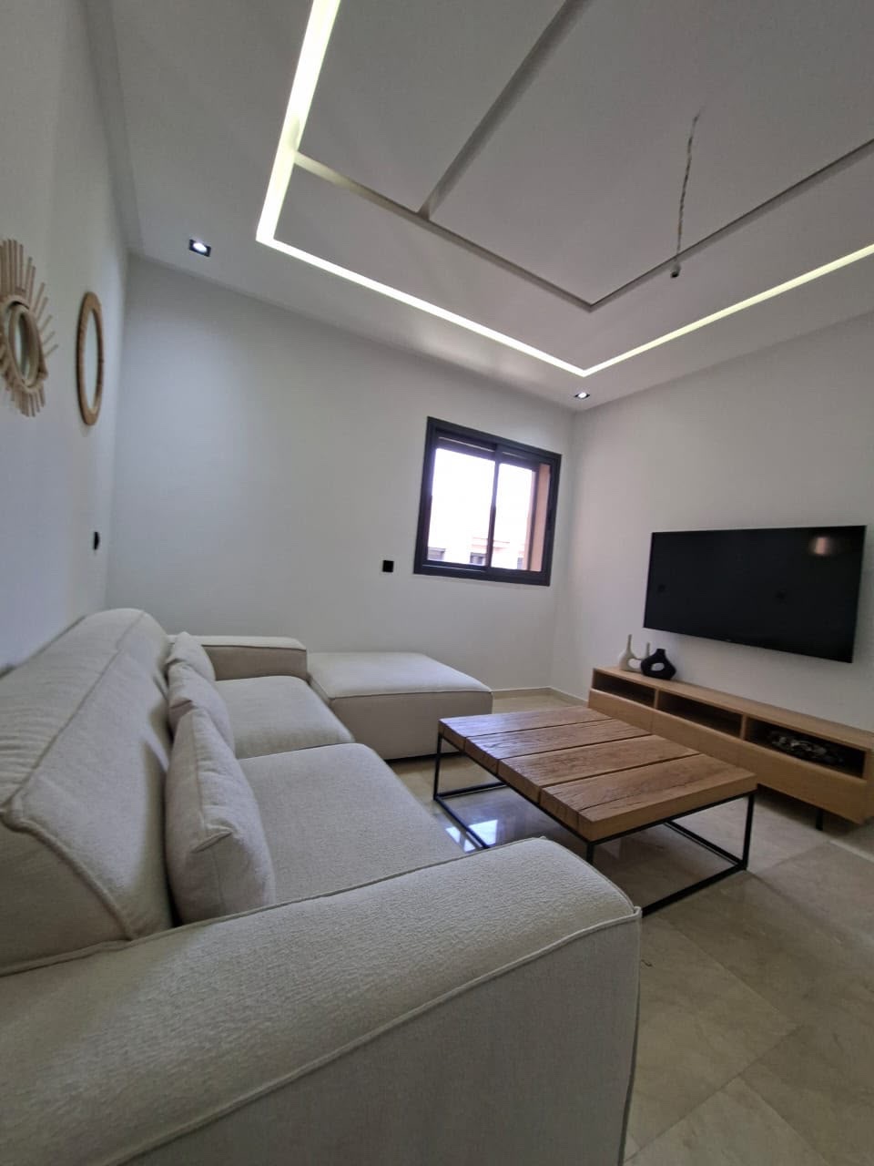 Location longue durée : Appartement meublé 3 chambres , Marrakech , Hivernage  — miniature 15