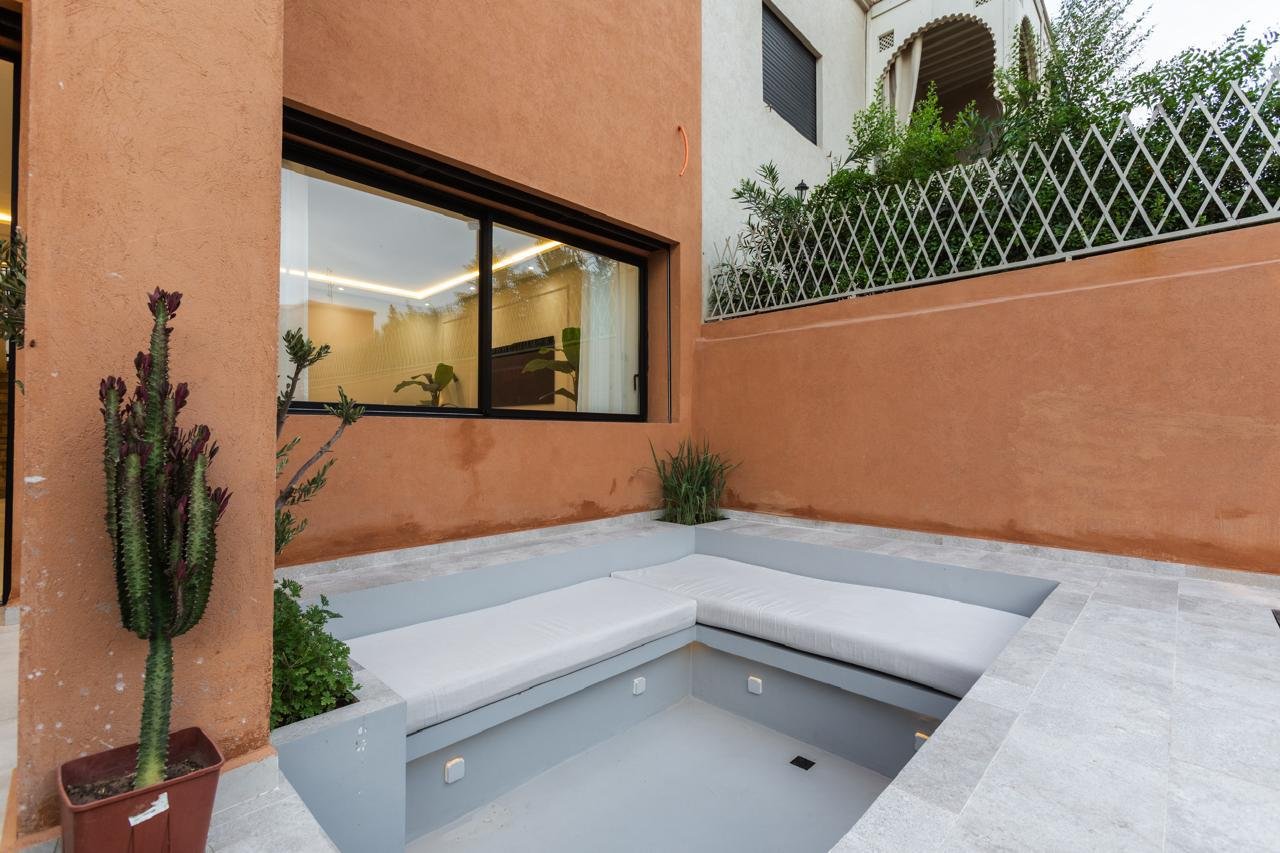Villa meublée 3 ch. à louer, Targa, Marrakech — miniature 7