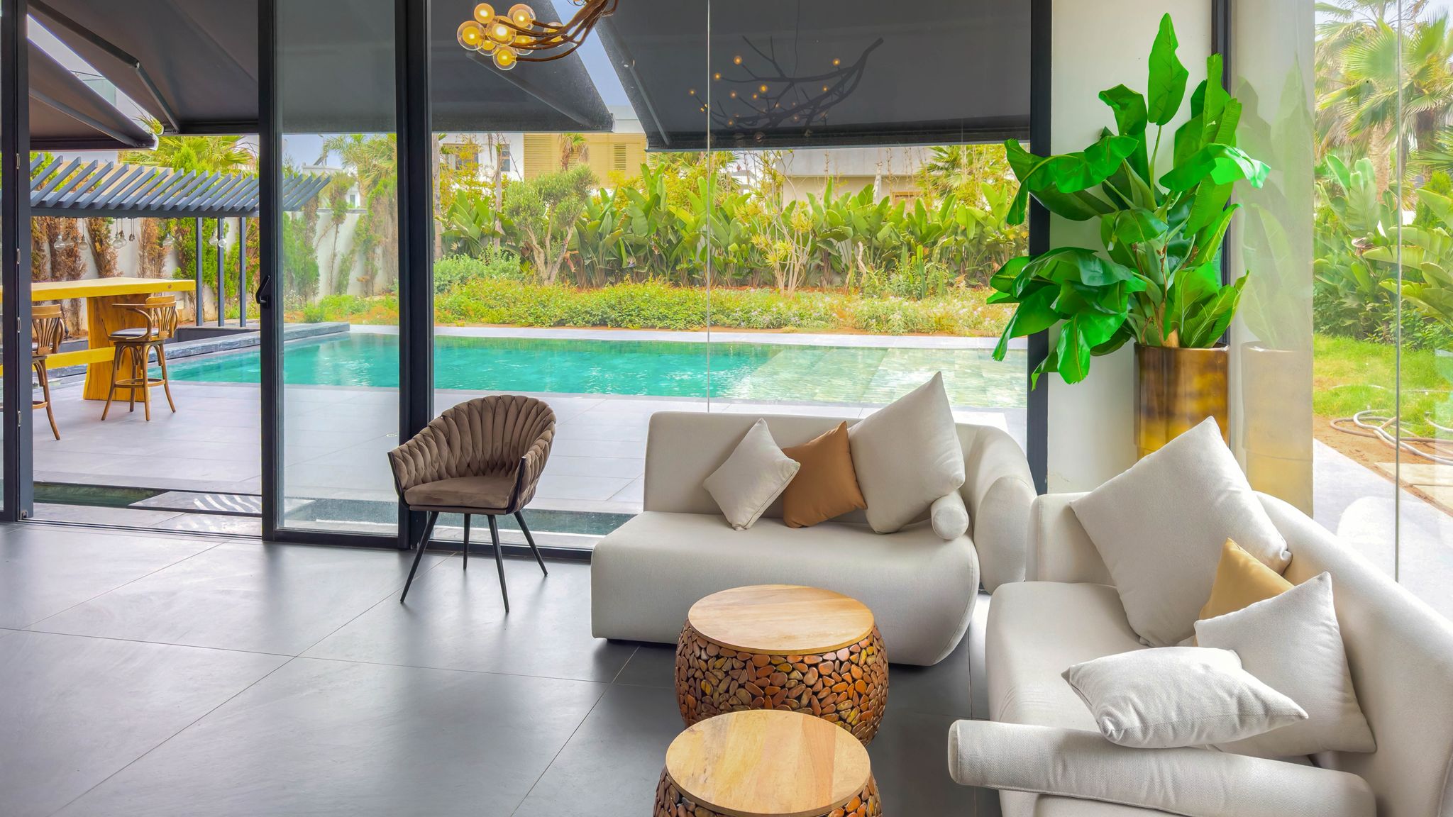 Villa contemporaine vue mer à vendre, Dar Bouazza Casablanca — miniature 14