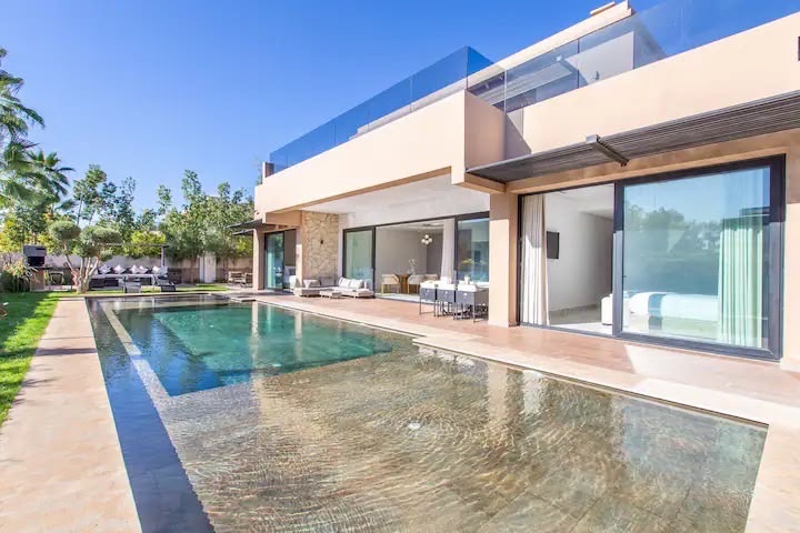 Vente : superbe villa moderne , route ourika , Marrakech  — miniature 22