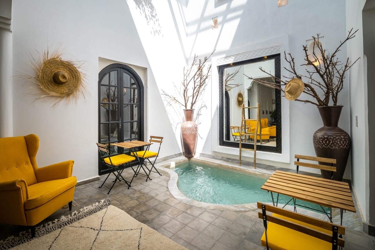 Riad maison d'hôtes 6 suites à vendre, Médina, Marrakech — miniature 11