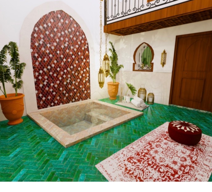 Riad 73 m² à vendre, Médina, Marrakech — miniature 2