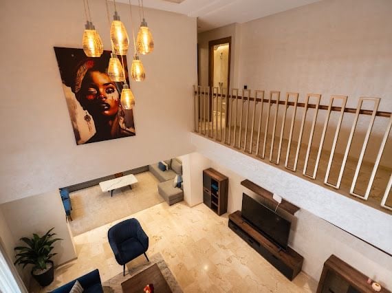 Location longue durée : Grand duplex (  03 chambres ) quartier Victor hugo , camp el ghoul , Marrakech  — photo 4