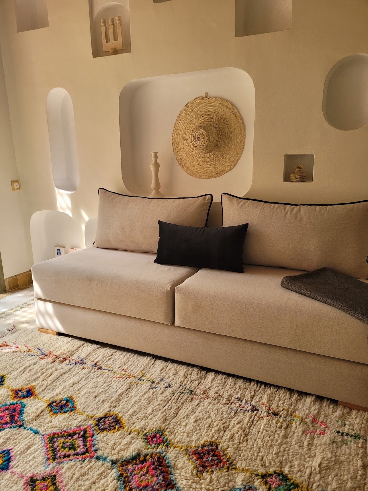 Location vacances : appartement rez-de-chaussée bien meublé, Palmeraie Village, Marrakech — miniature 11