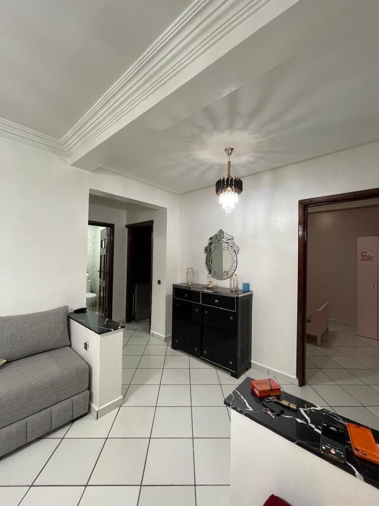 Location longue : joli appartement soigneusement meublé, 2 chambres , Marrakech boulevard Allal fessi  — photo 9