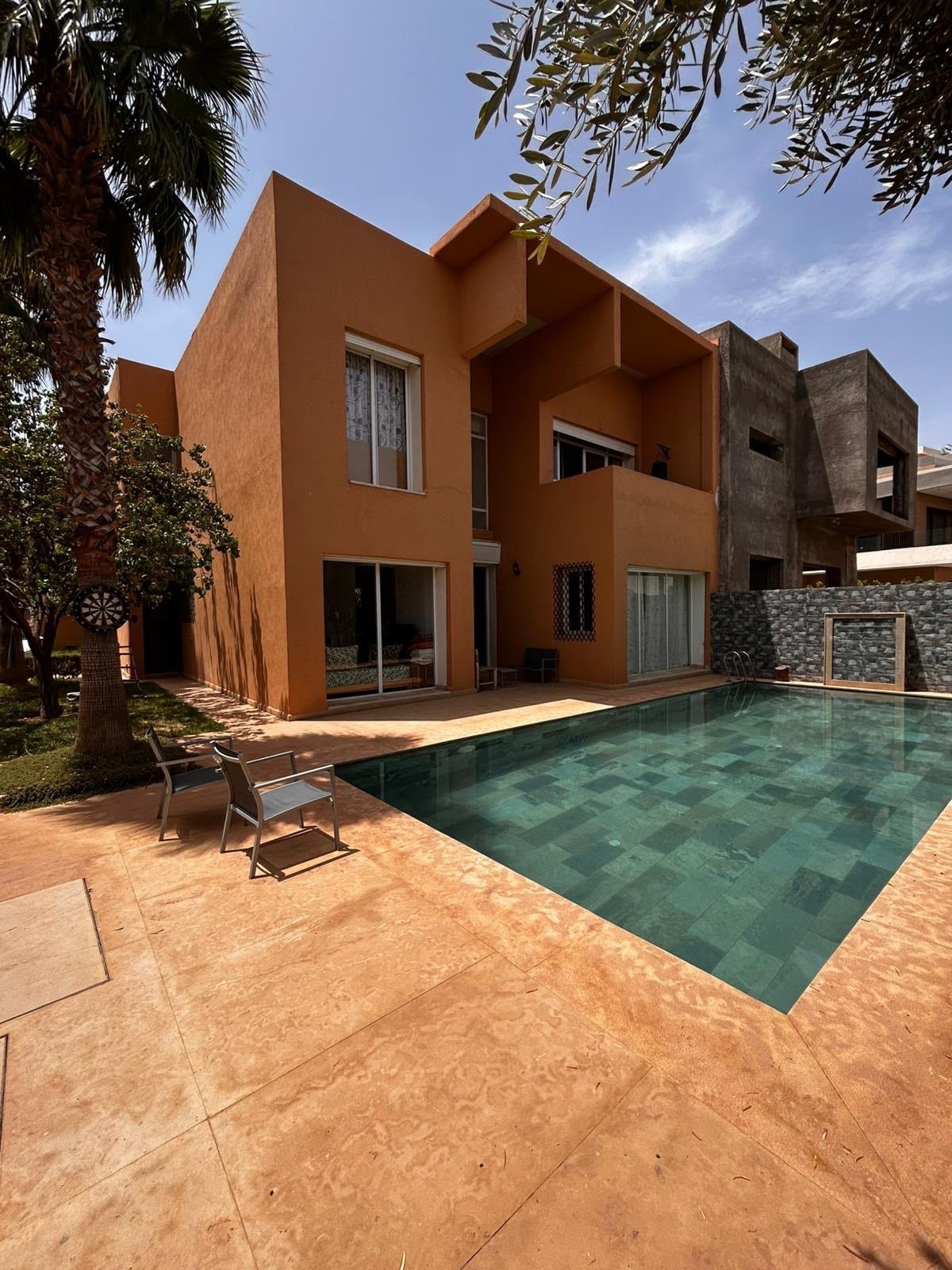 Vente / Achat: sympathique villa de 410 m, goof Argan, Marrakech, route Tahanaoute — Villa, Tasoultante