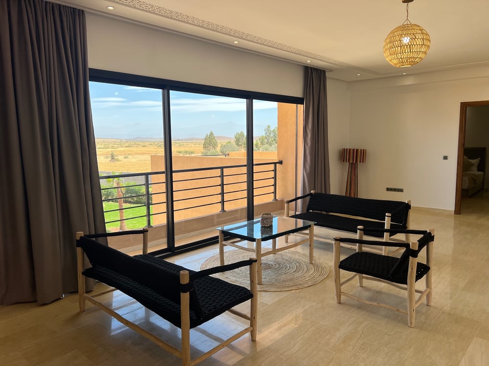 Location saisonnière : Villa moderne parc de 2ha , 4 suites , borrous , route de la foret , Marrakech  — photo 15