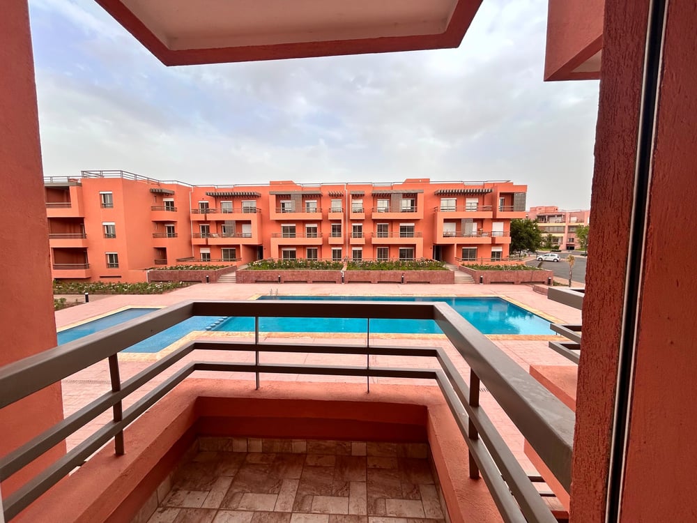 Location longue durée : bel appartement vide , 90 m , boulevard mohamed 6 Agdal , Marrakech  — photo 13
