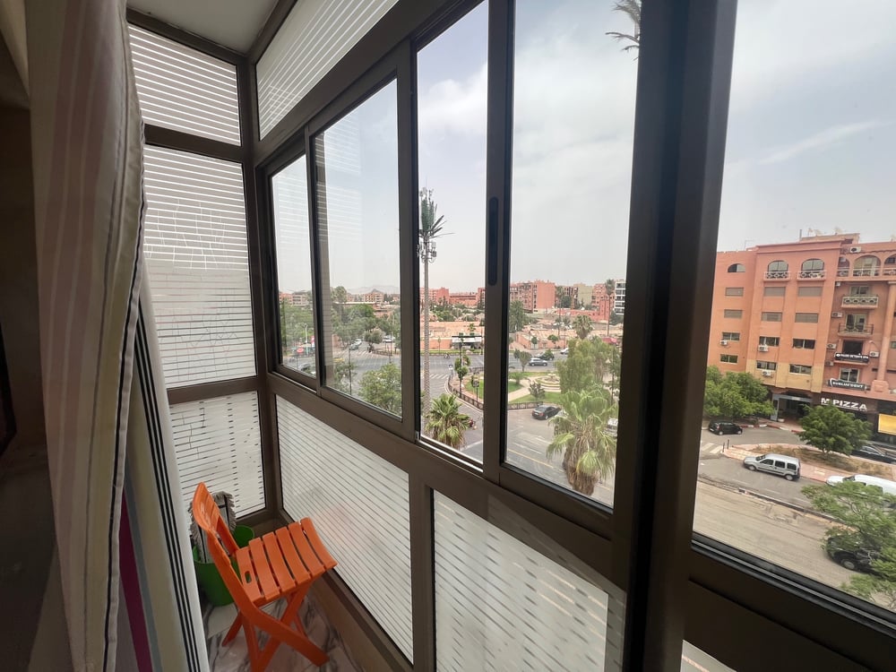 À louer : joli petit appartement bien meublé, quartier Victor Hugo, Marrakech , Gueliz.  — photo 5