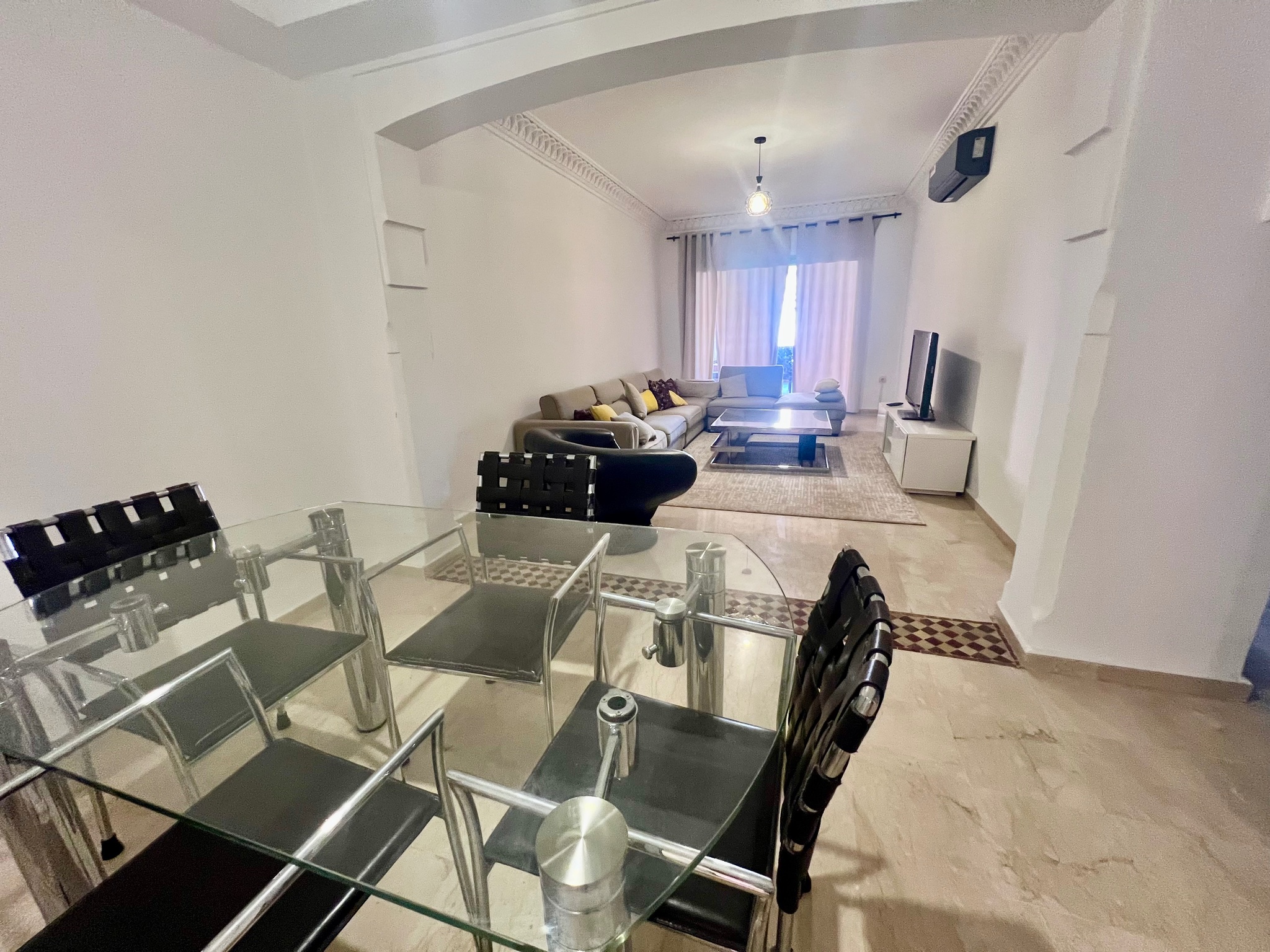 Appartement 116 m² meublé à louer Hivernage, Marrakech — miniature 4