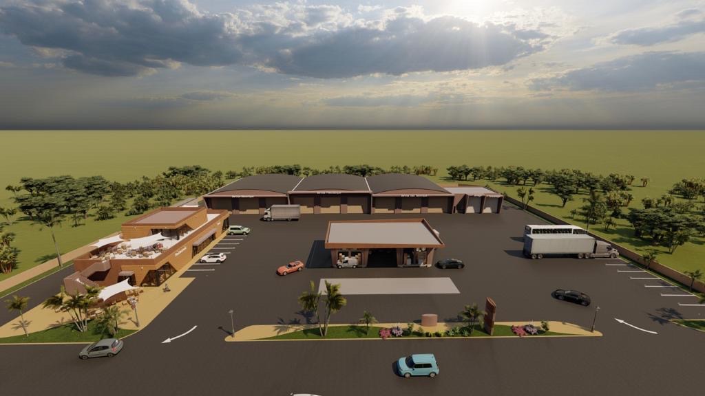 Terrain 1,5 ha avec projet station-service, Rte Casablanca Marrakech — miniature 2