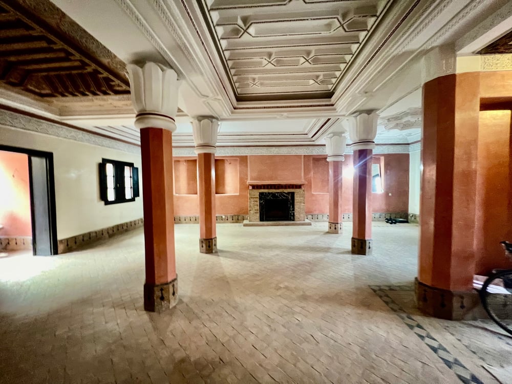 Location longue durée : Grande maison avec piscine , quartier riad salam , route de Casablanca, Marrakech  — photo 11