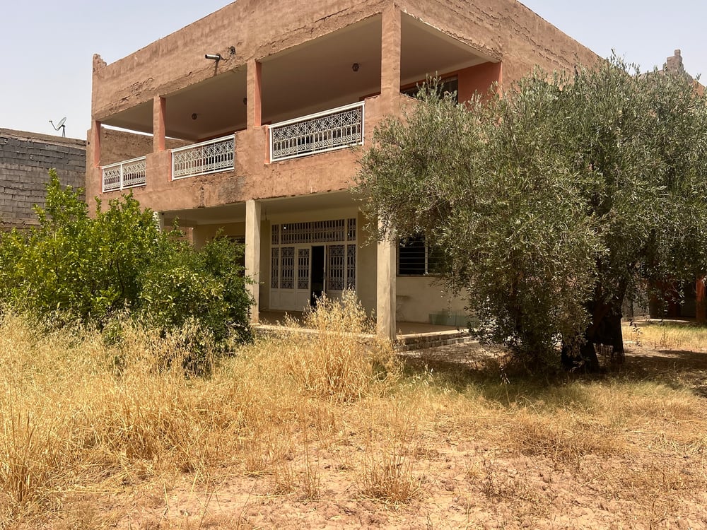À Vendre : Petite  maison de campagne sous forme d’un riad , Marrakech, quartier route de Fès .  — photo 2