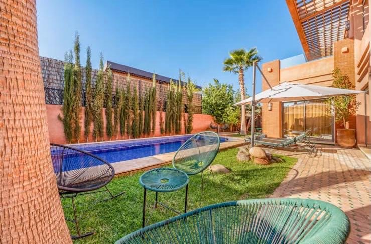فيلا مجهزة للكراء، كلم 8، طريق أوريكا، مراكش — Villa, Marrakech