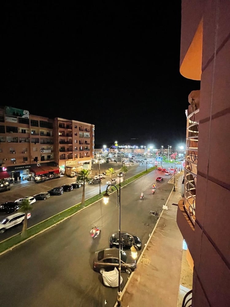 Location longue : joli appartement soigneusement meublé, 2 chambres , Marrakech boulevard Allal fessi  — photo 12