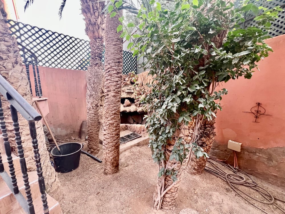 Location longue durée : Grande maison avec piscine , quartier riad salam , route de Casablanca, Marrakech  — photo 5